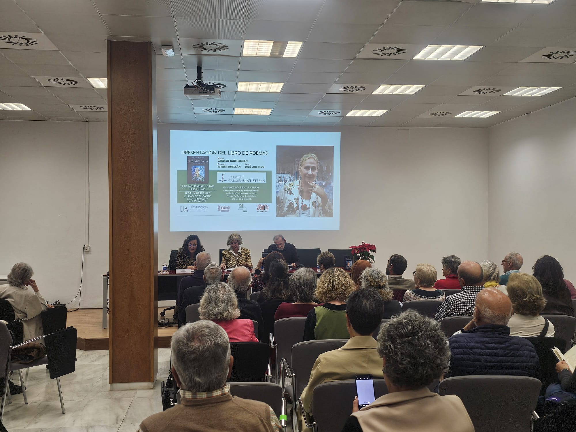 Presentación del libro en la Universidad de Alicante